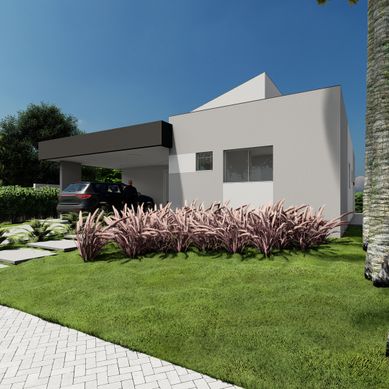Casa de campo moderna — Residencial da Ilha, Guararema