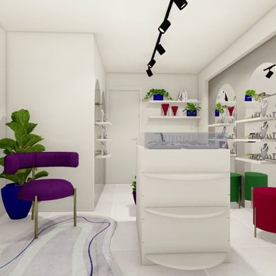Mônica Aguiar Joias - Interiores Comerciais + Visual Merchandising