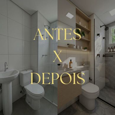 Detalhes, escolhas certas e um projeto que transforma um banheiro comum em um ambiente com identidade ✨