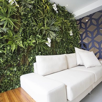 JARDIM VERTICAL ARTIFICIAL COM PLANTAS PERMANENTES