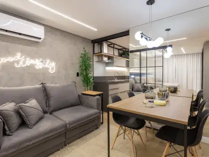 Planta baixa e layout no estudo preliminar