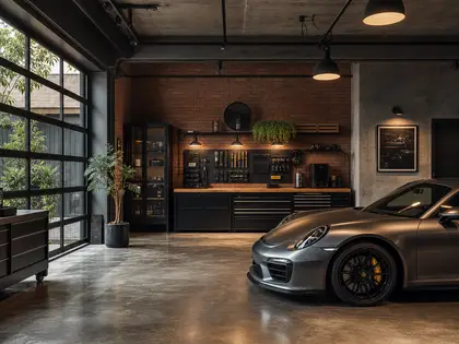 Garagem industrial: como criar um espaço prático com carácter