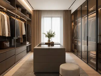quarto de vestir: guia de orçamento realista para uma remodelação elegante e funcional