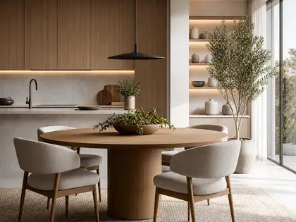 sala de jantar informal: orçamento realista para renovar sem surpresas