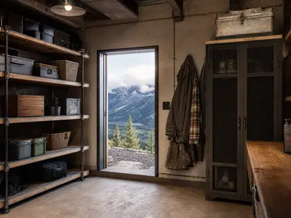 industrial house — storage room (mountain)