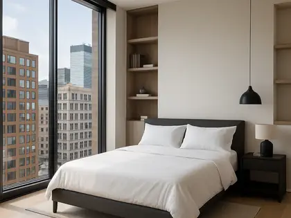 modern house — bedroom (urban)