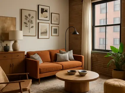 eclectic apartment — room (urban)