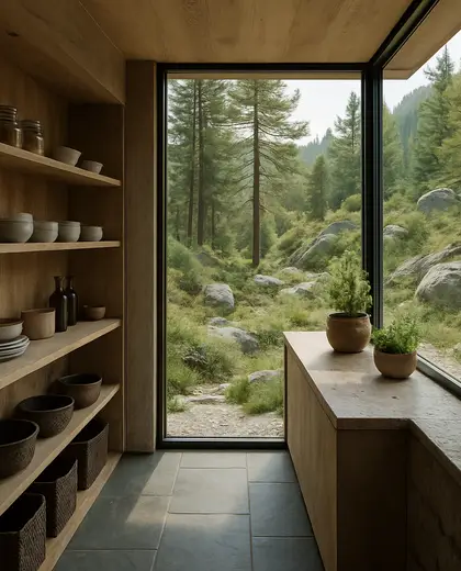 minimalist garden — pantry (alpine)