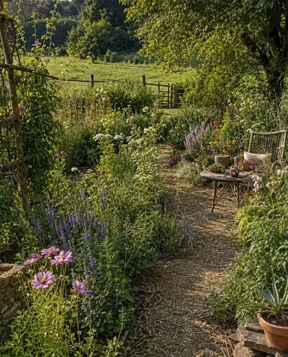 bohemian garden — garden (rural)