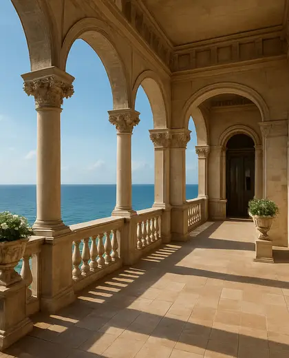 renaissance hotel — terrace (ocean)