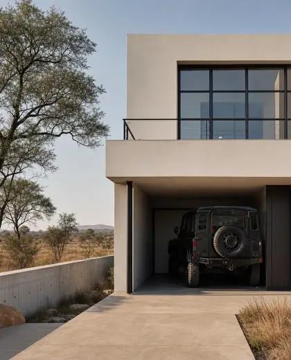 bauhaus office space — garage (savanna)