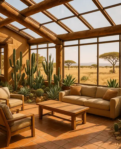 southwestern greenhouse — family room (savanna)