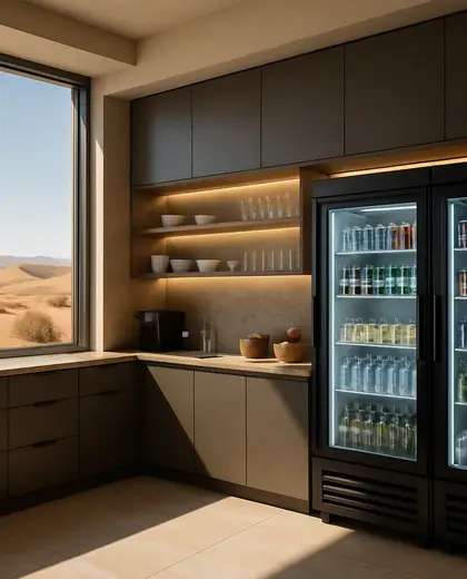 modern casino — pantry (desert)