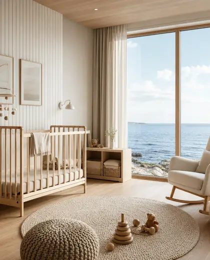 scandinavian hotel — nursery (ocean)