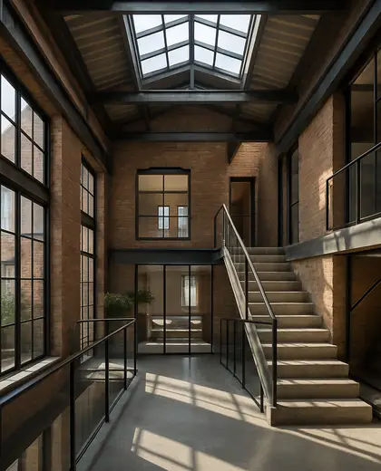industrial house — atrium (urban)