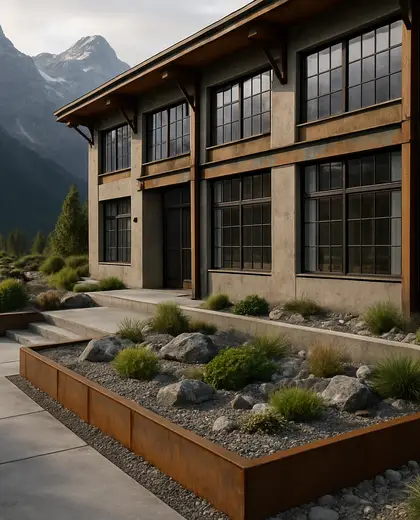 industrial hotel — edging (mountain)