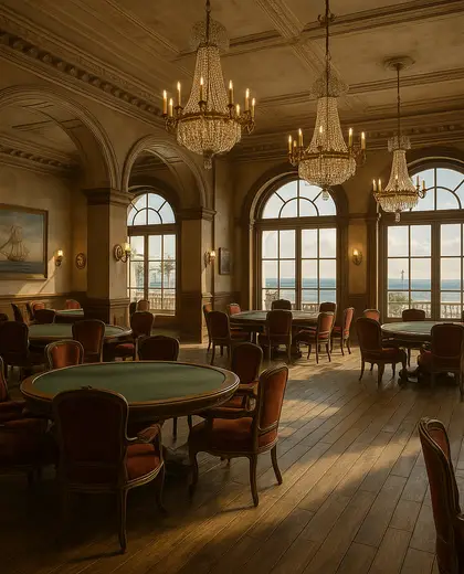 vintage casino — conference hall (coastal)