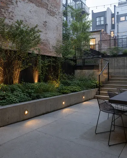 industrial backyard — garden (urban)