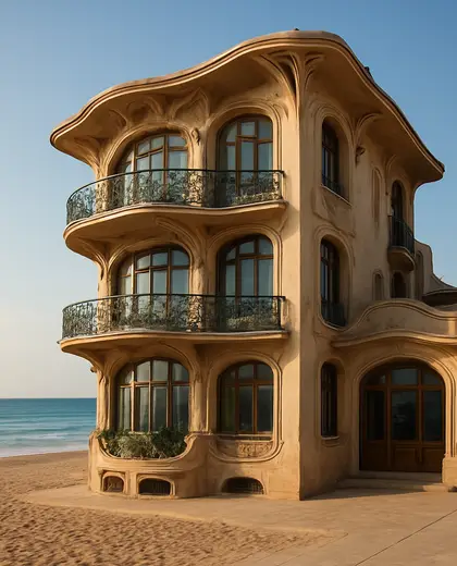 art nouveau condo — workshop (beach)