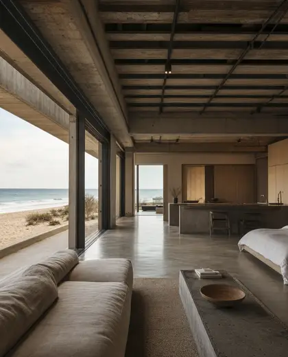 minimalist apartment — warehouse (beach)