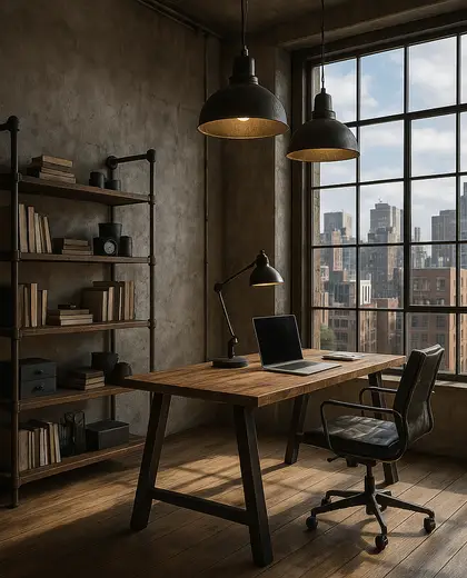 industrial house — home office (urban)