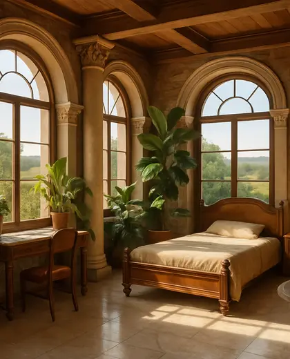 renaissance indoor garden — youth room (rural)