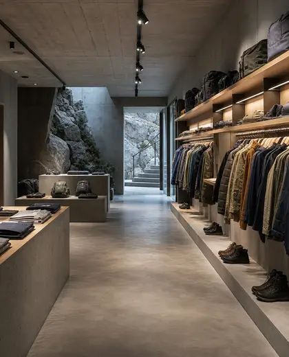 minimalist store — basement (mountain)