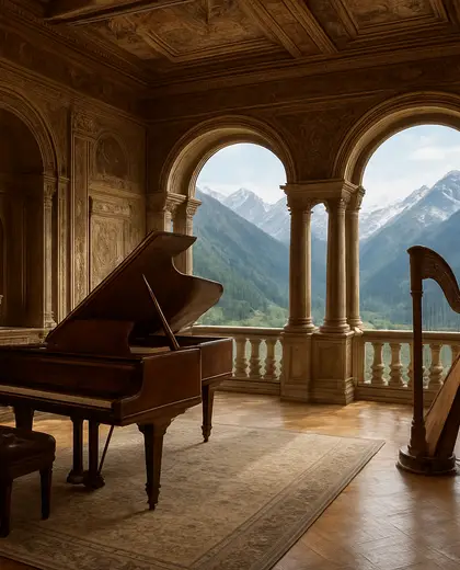 renaissance penthouse — music room (alpine)