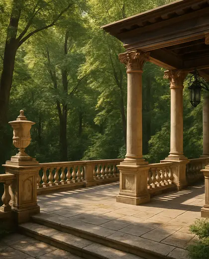 renaissance yard — terrace (forest)