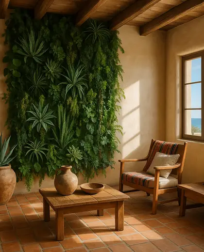 southwestern vertical garden — room (coastal)