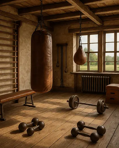 vintage home — training room (rural)