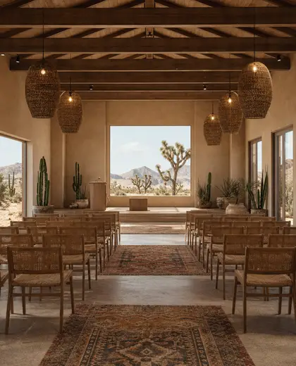bohemian church — conference hall (desert)