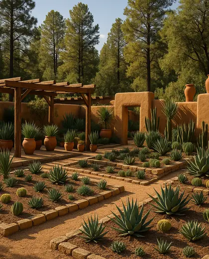 southwestern yard — nursery (forest)