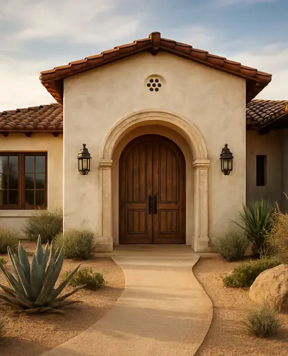 vintage backyard — main hall (desert)