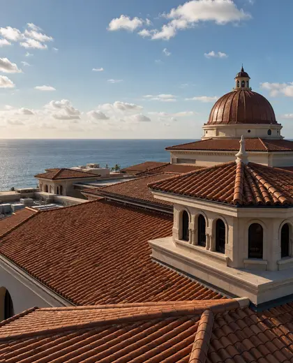 mediterranean casino — roof (ocean)