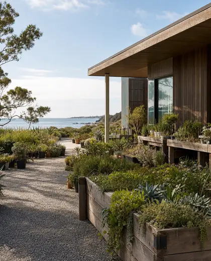modern garden — nursery (coastal)