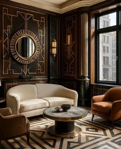 art deco house — room (urban)