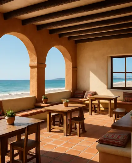southwestern public space — study (beach)