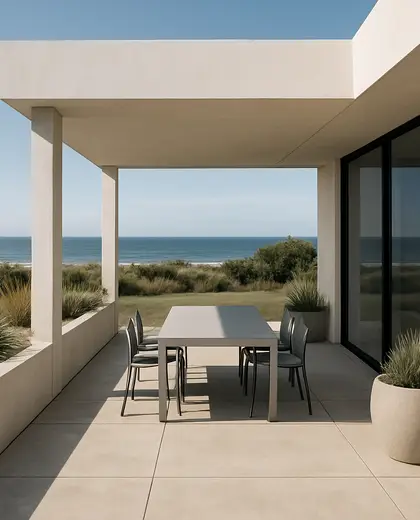 bauhaus yard — patio (coastal)