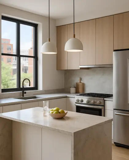 modern house — kitchen (urban)