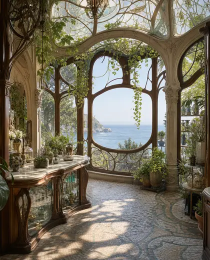 art nouveau store — winter garden (ocean)