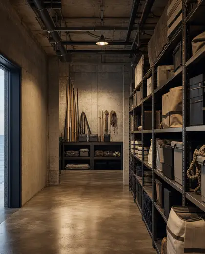 industrial hotel — storage room (ocean)