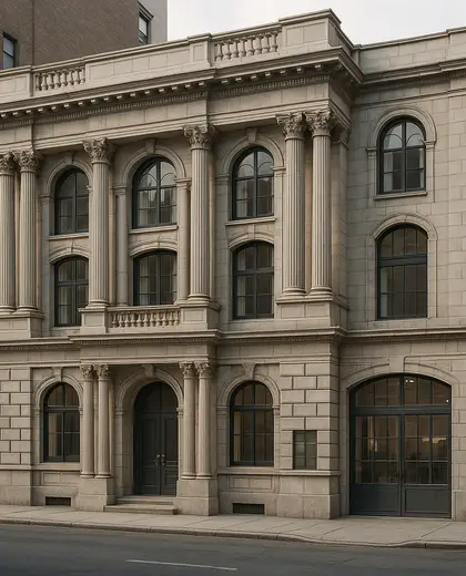 neoclassical hotel — workshop (urban)