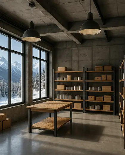 industrial store — room (alpine)
