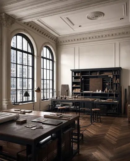neoclassical office space — workshop (urban)
