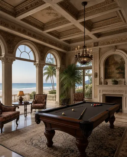 renaissance house — game room (beach)