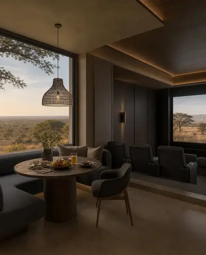 modern theater — breakfast nook (savanna)