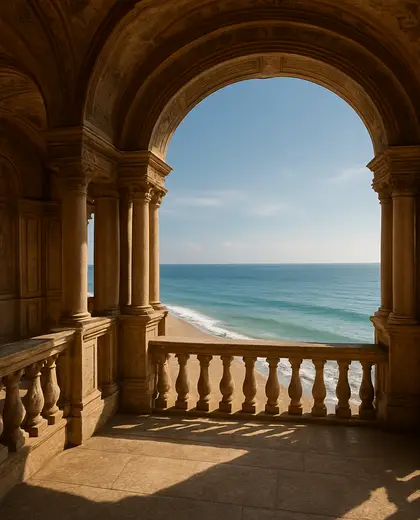 renaissance theater — balcony (beach)