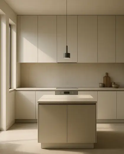 minimalist house — kitchen (urban)