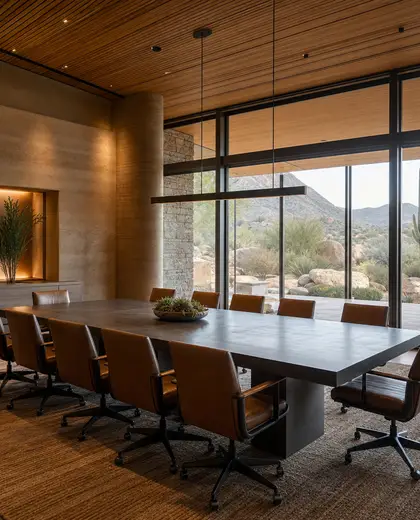 sustainable casino — meeting room (desert)